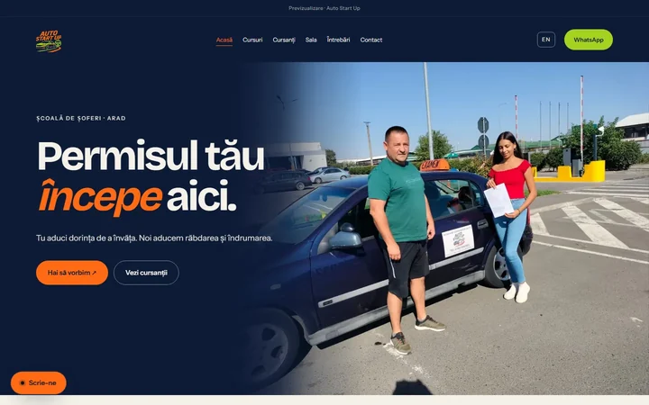Professional services — design example