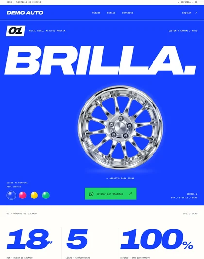 Dopamina website preview