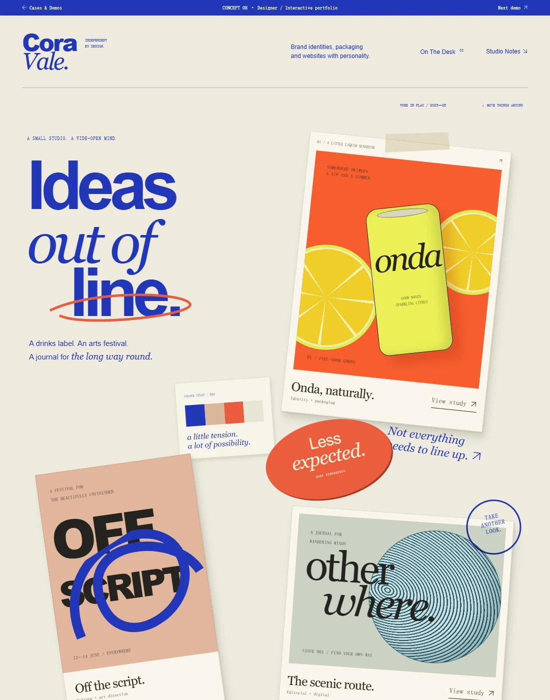 Creative businesses — design example